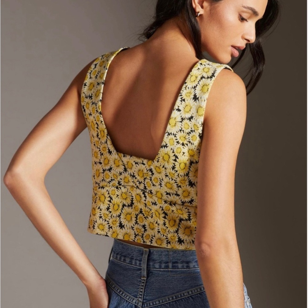 Maeve by Anthropologie Side Button Knit Top